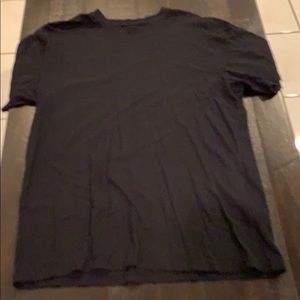 Large Stafford Black Crew Neck Short Sleeve TShirt